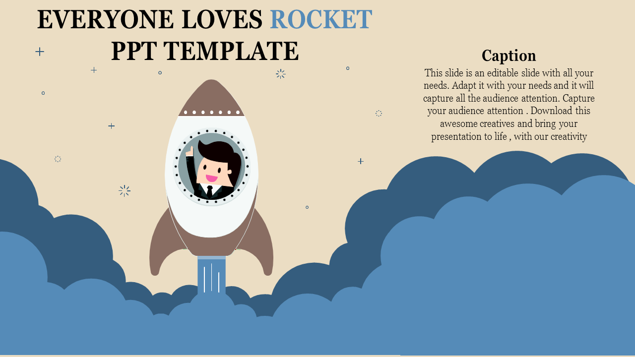 Free - Buy Highest Quality Predesigned Rocket PPT Template